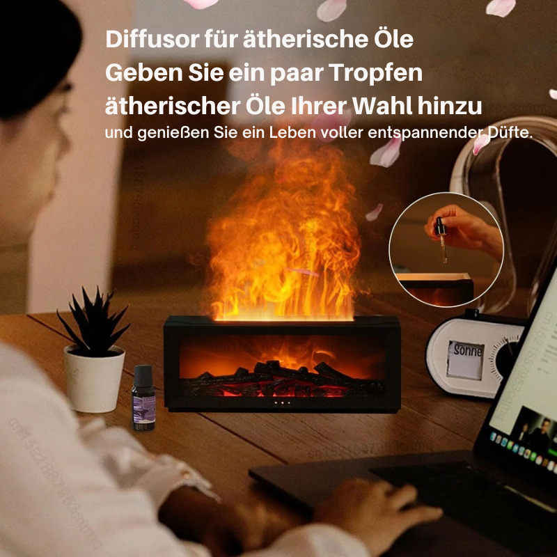 Flammen Aroma Ätherischer Öl Diffusor