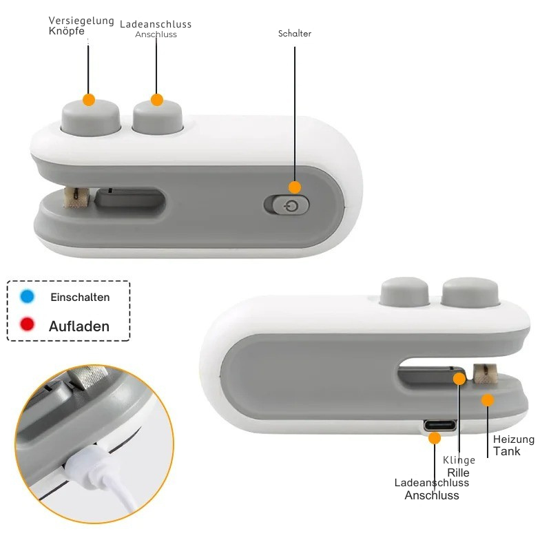 Mini Elektrischer Tragbarer Beutelsiegeler