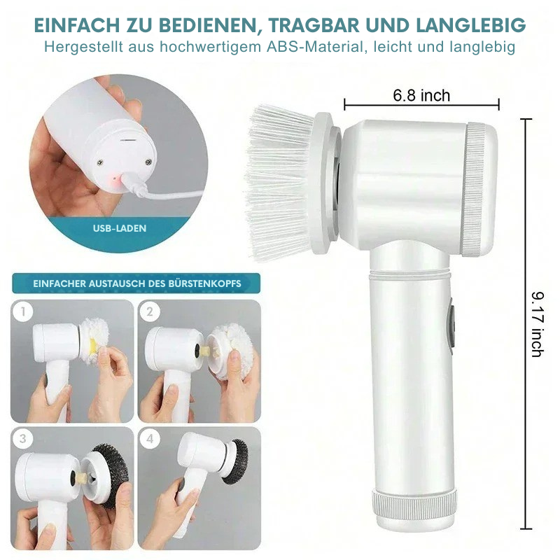 Elektrische Kabellose Badreinigungsbürste
